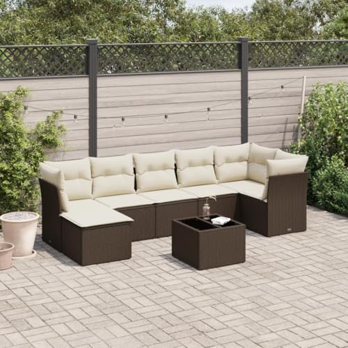 INLIFE 8-TLG. Garten-Sofagarnitur mit Kissen Braun Poly Rattan,Möbel,Gartenmöbel,Gartenmöbel-Sets,Braun,68.2 KG,3249822 INLIFE 8-TLG. Garten-Sofagarnitur mit Kissen Braun Poly Rattan,Möbel,Gartenmöbel,Gartenmöbel-Sets,Braun,68.2 KG,3249822 von INLIFE