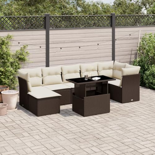 INLIFE 8-TLG. Garten-Sofagarnitur mit Kissen Braun Poly Rattan,Möbel,Gartenmöbel,Gartenmöbel-Sets,Braun,69.7 KG,3266753 INLIFE 8-TLG. Garten-Sofagarnitur mit Kissen Braun Poly Rattan,Möbel,Gartenmöbel,Gartenmöbel-Sets,Braun,69.7 KG,3266753 von INLIFE