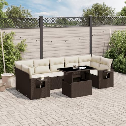 INLIFE 8-TLG. Garten-Sofagarnitur mit Kissen Braun Poly Rattan,Möbel,Gartenmöbel,Gartenmöbel-Sets,Braun,73.5 KG,3267783 INLIFE 8-TLG. Garten-Sofagarnitur mit Kissen Braun Poly Rattan,Möbel,Gartenmöbel,Gartenmöbel-Sets,Braun,73.5 KG,3267783 von INLIFE