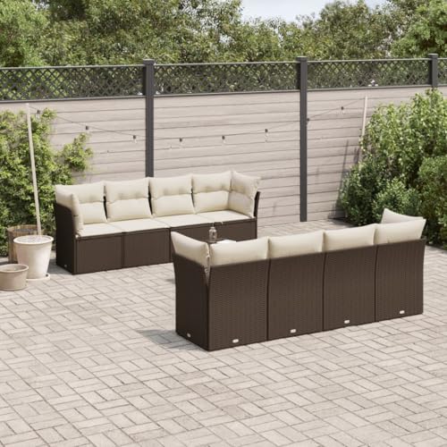 INLIFE 9-TLG. Garten-Sofagarnitur mit Kissen Braun Poly Rattan,Möbel,Gartenmöbel,Gartenmöbel-Sets,Braun,72.8 KG,3217313 INLIFE 9-TLG. Garten-Sofagarnitur mit Kissen Braun Poly Rattan,Möbel,Gartenmöbel,Gartenmöbel-Sets,Braun,72.8 KG,3217313 von INLIFE