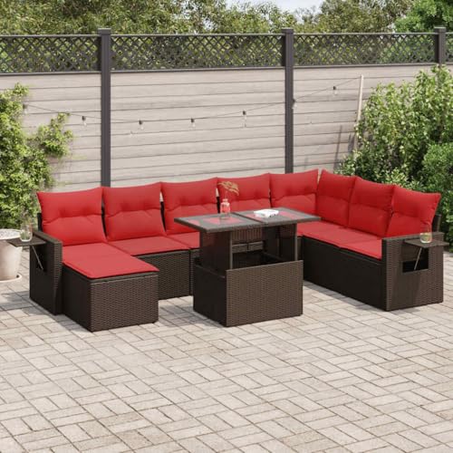 INLIFE 9-TLG. Garten-Sofagarnitur mit Kissen Braun Poly Rattan,Möbel,Gartenmöbel,Gartenmöbel-Sets,Braun,83.5 KG,3327884 INLIFE 9-TLG. Garten-Sofagarnitur mit Kissen Braun Poly Rattan,Möbel,Gartenmöbel,Gartenmöbel-Sets,Braun,83.5 KG,3327884 von INLIFE