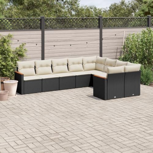 INLIFE 9-TLG. Garten-Sofagarnitur mit Kissen Schwarz Poly Rattan,Möbel,Gartenmöbel,Gartenmöbel-Sets,Schwarz,77.8 KG,3258703 INLIFE 9-TLG. Garten-Sofagarnitur mit Kissen Schwarz Poly Rattan,Möbel,Gartenmöbel,Gartenmöbel-Sets,Schwarz,77.8 KG,3258703 von INLIFE