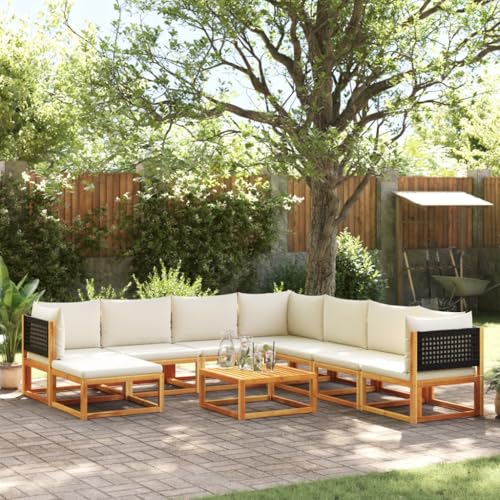 INLIFE 9-TLG. Gartensofa-Set mit Kissen Holz Akazie & Rattan,Möbel,Gartenmöbel,Gartenmöbel-Sets,Braun,96.4 KG,3278884 INLIFE 9-TLG. Gartensofa-Set mit Kissen Holz Akazie & Rattan,Möbel,Gartenmöbel,Gartenmöbel-Sets,Braun,96.4 KG,3278884 von INLIFE