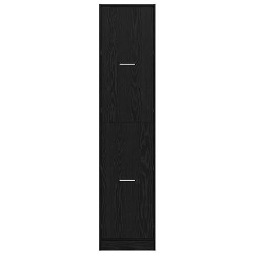INLIFE Apothekerschrank Schwarze Eiche 40 x 41 x 174.5 cm,Möbel,Schränke,Aufbewahrungsschränke & Schließfächer,Schwarz,37.1 KG,3365626 von INLIFE