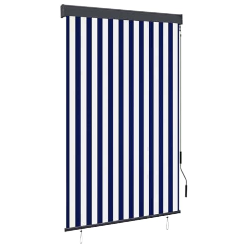 INLIFE Außenrollo 120 x 250 cm Blau und Weiß,Heim & Garten,Dekoration,Fensterdrapierung,Jalousien & Rollos,Blau,4.5 KG,145961 INLIFE Außenrollo 120 x 250 cm Blau und Weiß,Heim & Garten,Dekoration,Fensterdrapierung,Jalousien & Rollos,Blau,4.5 KG,145961 von INLIFE