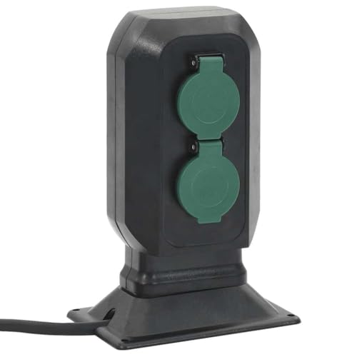 INLIFE Außensteckdose mit Erdspieß 2-Fach Schwarz Grün 15,5x11x24 cm,Heimwerkerbedarf,Elektrobedarf,Steckdosen,0.88 KG,4010100 INLIFE Außensteckdose mit Erdspieß 2-Fach Schwarz Grün 15,5x11x24 cm,Heimwerkerbedarf,Elektrobedarf,Steckdosen,0.88 KG,4010100 von INLIFE
