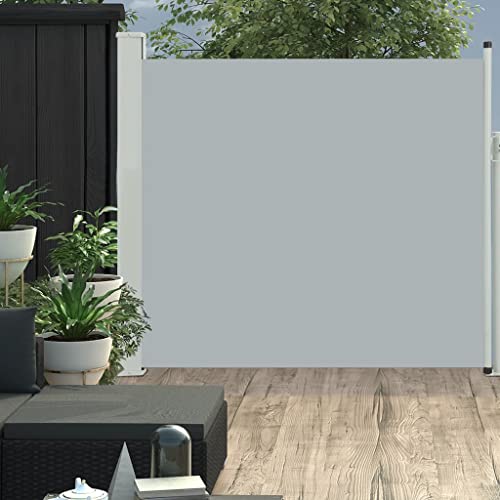 INLIFE Ausziehbare Seitenmarkise 170×300 cm Grau,7.1kg,48368 von INLIFE