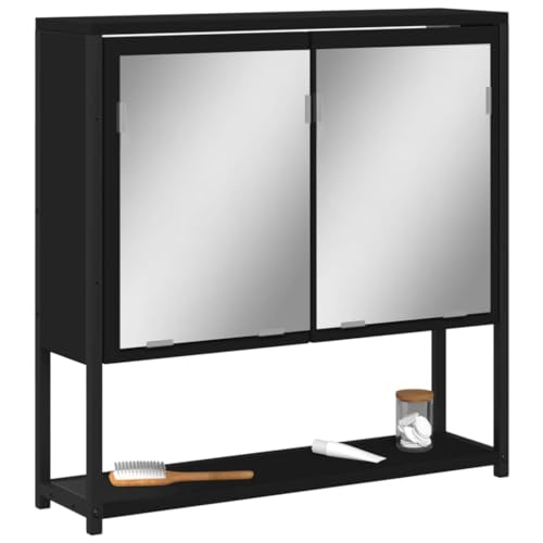 INLIFE Bad-Spiegelschrank Schwarz 60x16x60 cm Holzwerkstoff,Möbel,Schränke,Spiegel- & Waschbeckenunterschränke,Badezimmerwaschtische,Schwarz,13.28 KG,842421 INLIFE Bad-Spiegelschrank Schwarz 60x16x60 cm Holzwerkstoff,Möbel,Schränke,Spiegel- & Waschbeckenunterschränke,Badezimmerwaschtische,Schwarz,13.28 KG,842421 von INLIFE