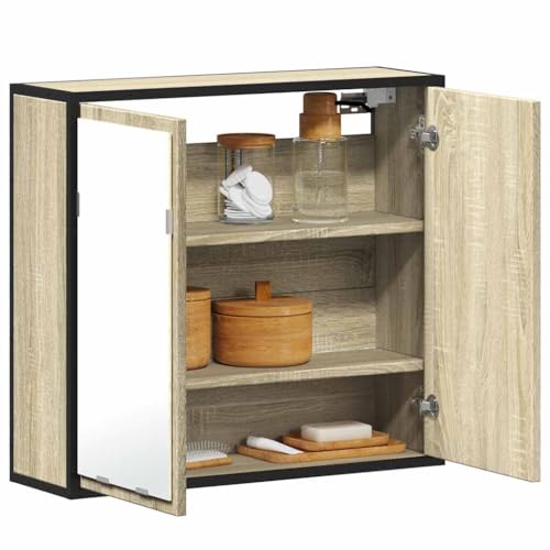INLIFE Bad-Spiegelschrank Sonoma-Eiche 65x20x60 cm Holzwerkstoff,Möbel,Schränke,Spiegel- & Waschbeckenunterschränke,Badezimmerwaschtische,Braun,20.5 KG,849255 INLIFE Bad-Spiegelschrank Sonoma-Eiche 65x20x60 cm Holzwerkstoff,Möbel,Schränke,Spiegel- & Waschbeckenunterschränke,Badezimmerwaschtische,Braun,20.5 KG,849255 von INLIFE