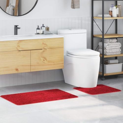 INLIFE Badematte 2 pcs Rot 50 x 50 cm Polypropylen,Heim & Garten,Badzubehör,Badematten & Badteppiche,Rot,1.2 KG,4019858 INLIFE Badematte 2 pcs Rot 50 x 50 cm Polypropylen,Heim & Garten,Badzubehör,Badematten & Badteppiche,Rot,1.2 KG,4019858 von INLIFE
