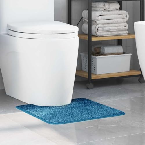 INLIFE Badematte Blau 50 x 50 cm Polypropylen,Heim & Garten,Badzubehör,Badematten & Badteppiche,Blau,0.35 KG,4019823 von INLIFE