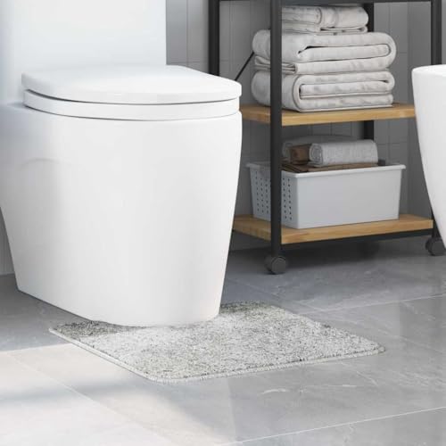 INLIFE Badematte Grau 50 x 50 cm Polypropylen,Heim & Garten,Badzubehör,Badematten & Badteppiche,Grau,0.35 KG,4019815 von INLIFE