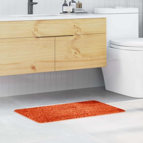 INLIFE Badematte Orange 50 x 80 cm Polypropylen,Heim & Garten,Badzubehör,Badematten & Badteppiche,Orange,0.6 KG,4019831 von INLIFE