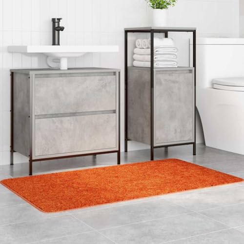 INLIFE Badematte Orange 70 x 120 cm Polypropylen,Heim & Garten,Badzubehör,Badematten & Badteppiche,Orange,1.4 KG,4019851 von INLIFE