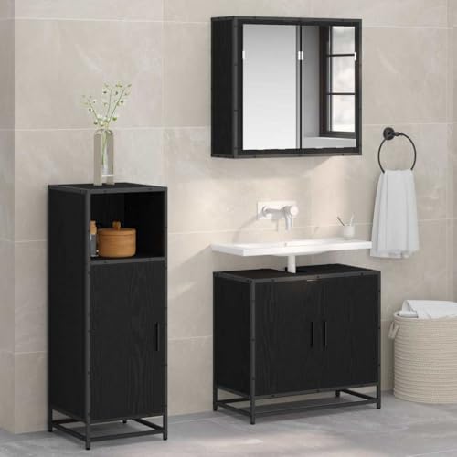 INLIFE Badezimmer Schrank mit Tür Schwarze Eiche 35 x 37,5 x 100 cm,Möbel,Möbelgarnituren,Badezimmermöbel-Sets,Schwarze Eiche,20.5 KG,883593 INLIFE Badezimmer Schrank mit Tür Schwarze Eiche 35 x 37,5 x 100 cm,Möbel,Möbelgarnituren,Badezimmermöbel-Sets,Schwarze Eiche,20.5 KG,883593 von INLIFE