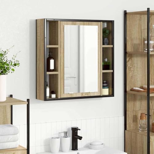 INLIFE Badezimmer-Spiegelschrank Beige 60 x 16 x 60 cm Holzwerkstoff,Möbel,Schränke,Spiegel- & Waschbeckenunterschränke,Badezimmerwaschtische,Beige,15.85 KG,868040 INLIFE Badezimmer-Spiegelschrank Beige 60 x 16 x 60 cm Holzwerkstoff,Möbel,Schränke,Spiegel- & Waschbeckenunterschränke,Badezimmerwaschtische,Beige,15.85 KG,868040 von INLIFE
