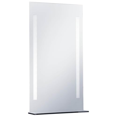 INLIFE Badezimmer-Wandspiegel mit LED und Ablage 60x100 cm,Heim & Garten,Dekoration,Spiegel,Silber,10.9 KG,144716 INLIFE Badezimmer-Wandspiegel mit LED und Ablage 60x100 cm,Heim & Garten,Dekoration,Spiegel,Silber,10.9 KG,144716 von INLIFE