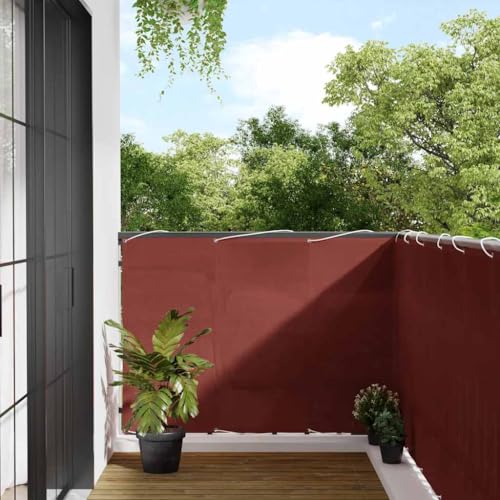 INLIFE Balkon-Sichtschutz Terrakotta 120x700 cm 100% Polyester-Ox,Heim & Garten,Rasen & Garten,Garten & Balkon,Sonnenschirme & Sonnenschutze,Terrakotta,2.1 KG,42002090 von INLIFE
