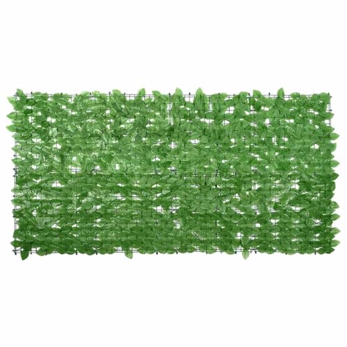 INLIFE Balkon-Sichtschutz mit Grünen Blättern 200x100 cm,Heim & Garten,Rasen & Garten,Garten & Balkon,Sonnenschirme & Sonnenschutze,Grün,1.05 KG,367844 von INLIFE