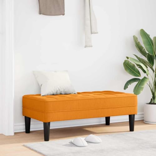 INLIFE Bank Dunkelgelb 113 x 57 x 39 cm Stoff,Möbel,Sitzbänke,Gelb,10.2 KG,42001943 INLIFE Bank Dunkelgelb 113 x 57 x 39 cm Stoff,Möbel,Sitzbänke,Gelb,10.2 KG,42001943 von INLIFE