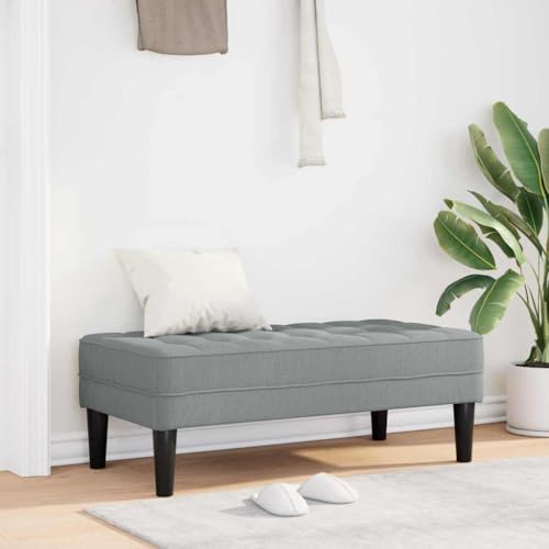INLIFE Bank Hellgrau 113 x 57 x 39 cm Stoff,Möbel,Sitzbänke,Hellgrau,10.2 KG,42001935 INLIFE Bank Hellgrau 113 x 57 x 39 cm Stoff,Möbel,Sitzbänke,Hellgrau,10.2 KG,42001935 von INLIFE