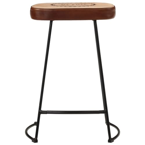 INLIFE Barhocker 2 STK. Dunkelbraun 41x29x62 cm,Möbel,Stühle,Barhocker,Braun,9.65 KG,358926 von INLIFE
