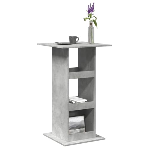INLIFE Bartisch mit Ablagen Betongrau 60x60x102 cm Holzwerkstoff,Möbel,Tische,Esstische,Grau,20.93 KG,854331 INLIFE Bartisch mit Ablagen Betongrau 60x60x102 cm Holzwerkstoff,Möbel,Tische,Esstische,Grau,20.93 KG,854331 von INLIFE