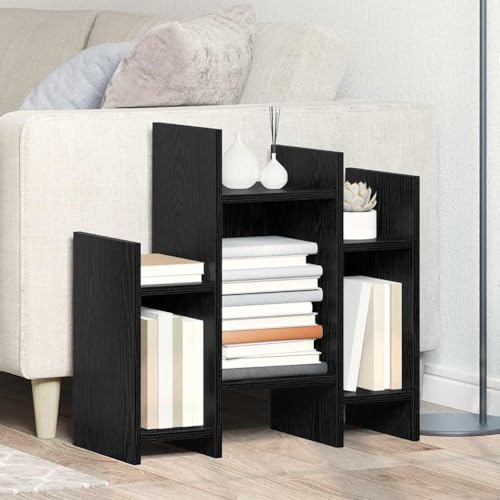 INLIFE Beistellschrank Schwarze Eiche 60 x 26 x 60 cm Holzwerkstoff,Möbel,Schränke,Sideboards,Schwarz,9.7 KG,875133 von INLIFE