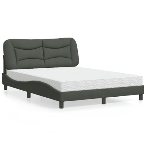 INLIFE Bett mit Matratze Hvar Dunkelgrau 140x200 cm Stoff,Möbel,Betten & Zubehör,Betten & Bettgestelle,Grau,43.6 KG,3208535 INLIFE Bett mit Matratze Hvar Dunkelgrau 140x200 cm Stoff,Möbel,Betten & Zubehör,Betten & Bettgestelle,Grau,43.6 KG,3208535 von INLIFE