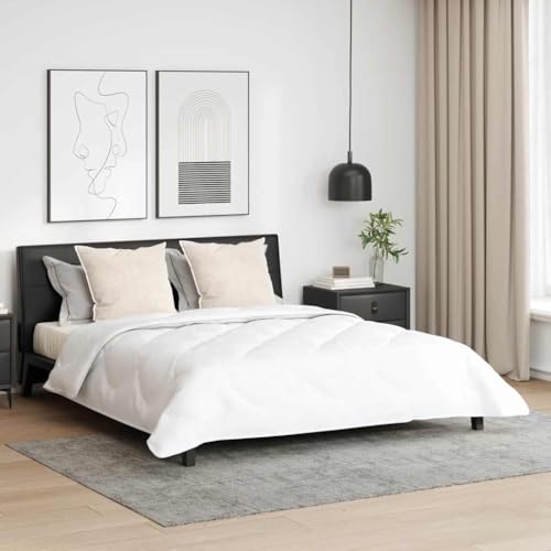 INLIFE Bettdecke mit Kissen 3 pcs Weiß 200 x 200 cm Mikrofaser,Heim & Garten,Haushaltswäsche,Bettwäsche,Weiß,5.22 KG,3377350 von INLIFE