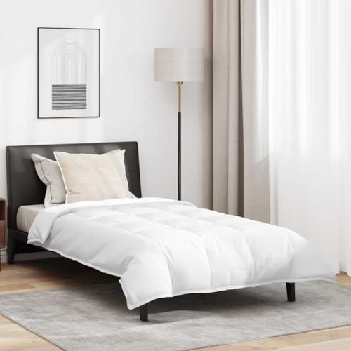 INLIFE Bettdeckenset mit Kissen 2 pcs Weiß 135 x 200 cm Daunen,Heim & Garten,Haushaltswäsche,Bettwäsche,Weiß,4.45 KG,3376330 von INLIFE