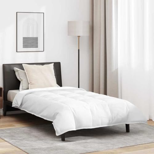 INLIFE Bettdeckenset mit Kissen 2 pcs Weiß 135 x 200 cm Daunen,Heim & Garten,Haushaltswäsche,Bettwäsche,Weiß,4.76 KG,3376332 von INLIFE
