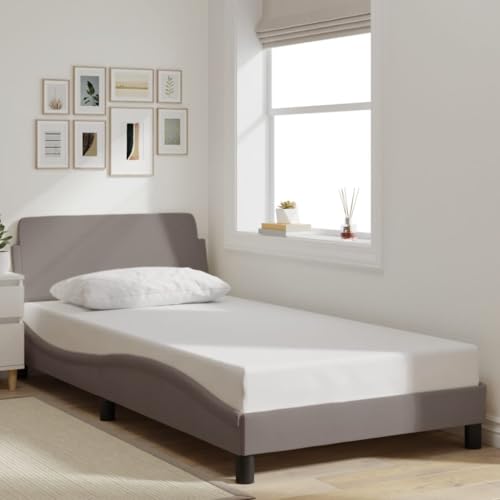 INLIFE Bettgestell Dover Taupe 100x200 cm Stoff,Möbel,Betten & Zubehör,Betten & Bettgestelle,Taupe,22.5 KG,373129 INLIFE Bettgestell Dover Taupe 100x200 cm Stoff,Möbel,Betten & Zubehör,Betten & Bettgestelle,Taupe,22.5 KG,373129 von INLIFE
