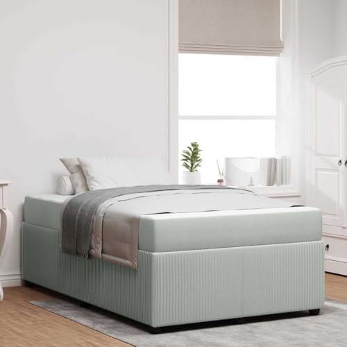 INLIFE Bettgestell mit Matratze Hellgrau 120 x 200 cm Samt,Möbel,Betten & Zubehör,Betten & Bettgestelle,Hellgrau,69.36 KG,3398386 INLIFE Bettgestell mit Matratze Hellgrau 120 x 200 cm Samt,Möbel,Betten & Zubehör,Betten & Bettgestelle,Hellgrau,69.36 KG,3398386 von INLIFE