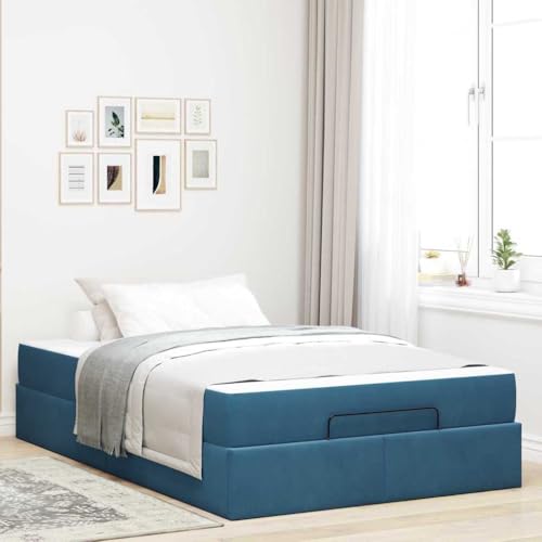 INLIFE Bettgestell mit Matratze mit Speicher Blau 120 x 200 cm Samt,Möbel,Betten & Zubehör,Betten & Bettgestelle,Blau,68.96 KG,3399556 INLIFE Bettgestell mit Matratze mit Speicher Blau 120 x 200 cm Samt,Möbel,Betten & Zubehör,Betten & Bettgestelle,Blau,68.96 KG,3399556 von INLIFE