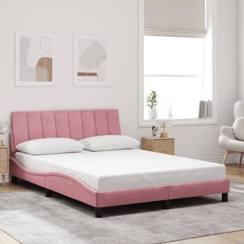 INLIFE Bettgestell ohne Matratze Hanko Rosa 140x190 cm Samt,Möbel,Betten & Zubehör,Betten & Bettgestelle,Rosa,26 KG,3207848 INLIFE Bettgestell ohne Matratze Hanko Rosa 140x190 cm Samt,Möbel,Betten & Zubehör,Betten & Bettgestelle,Rosa,26 KG,3207848 von INLIFE
