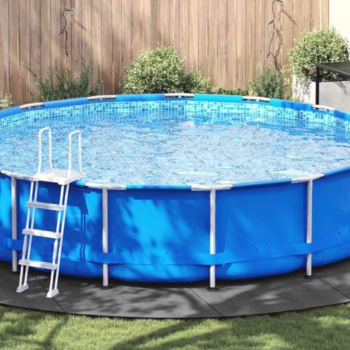 INLIFE Bodenfolie für Pools Hellgrau Ø 610 cm Polyester Geotextil,Heim & Garten,Pool & Spa,Pool- & Whirlpool-Zubehör,Poolabdeckungen & -unterlagen,Hellgrau,12.6 KG,42009100 von INLIFE