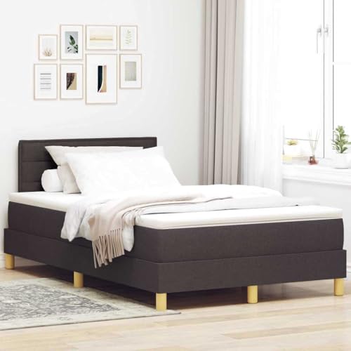 INLIFE Boxspringbett mit Matratze Dunkelbraun 120 x 200 cm Stoff,Möbel,Betten & Zubehör,Betten & Bettgestelle,Braun,54 KG,3338835 INLIFE Boxspringbett mit Matratze Dunkelbraun 120 x 200 cm Stoff,Möbel,Betten & Zubehör,Betten & Bettgestelle,Braun,54 KG,3338835 von INLIFE