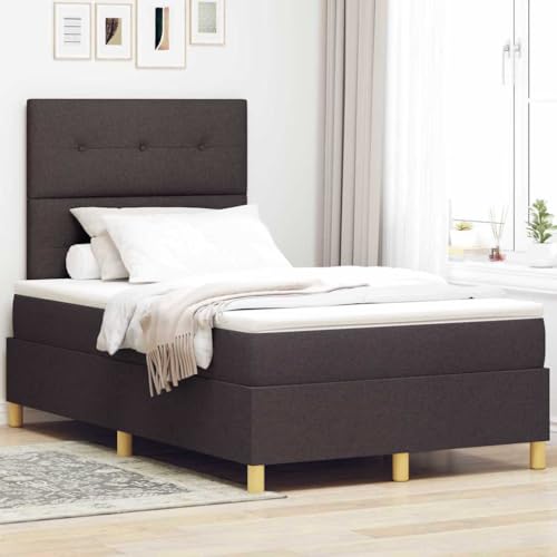 INLIFE Boxspringbett mit Matratze Dunkelbraun 120 x 200 cm Stoff,Möbel,Betten & Zubehör,Betten & Bettgestelle,Braun,60.08 KG,3343092 INLIFE Boxspringbett mit Matratze Dunkelbraun 120 x 200 cm Stoff,Möbel,Betten & Zubehör,Betten & Bettgestelle,Braun,60.08 KG,3343092 von INLIFE