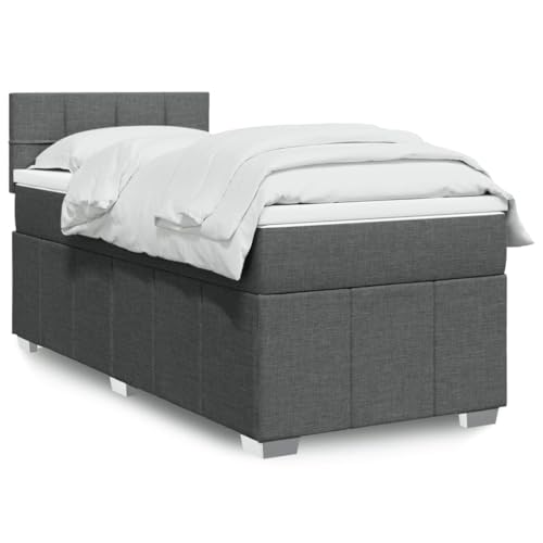 INLIFE Boxspringbett mit Matratze Dunkelgrau 80x200 cm Stoff,Möbel,Betten & Zubehör,Betten & Bettgestelle,Grau,63.74 KG,3286896 INLIFE Boxspringbett mit Matratze Dunkelgrau 80x200 cm Stoff,Möbel,Betten & Zubehör,Betten & Bettgestelle,Grau,63.74 KG,3286896 von INLIFE