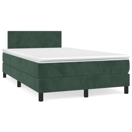 INLIFE Boxspringbett mit Matratze Dunkelgrün 120x190 cm Samt,Möbel,Betten & Zubehör,Betten & Bettgestelle,Grün,52.9 KG,3269828 INLIFE Boxspringbett mit Matratze Dunkelgrün 120x190 cm Samt,Möbel,Betten & Zubehör,Betten & Bettgestelle,Grün,52.9 KG,3269828 von INLIFE
