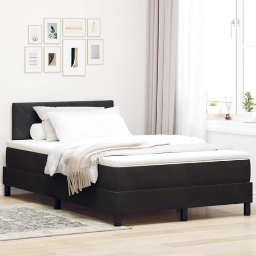 INLIFE Boxspringbett mit Matratze Schwarz 120 x 200 cm Stoff,Möbel,Betten & Zubehör,Betten & Bettgestelle,Schwarz,53.9 KG,3339232 INLIFE Boxspringbett mit Matratze Schwarz 120 x 200 cm Stoff,Möbel,Betten & Zubehör,Betten & Bettgestelle,Schwarz,53.9 KG,3339232 von INLIFE
