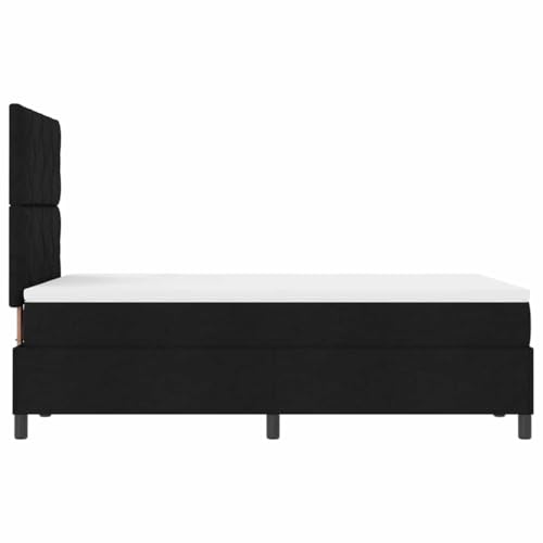 INLIFE Boxspringbett mit Matratze Schwarz 120 x 200 cm Stoff,Möbel,Betten & Zubehör,Betten & Bettgestelle,Schwarz,60 KG,3339457 INLIFE Boxspringbett mit Matratze Schwarz 120 x 200 cm Stoff,Möbel,Betten & Zubehör,Betten & Bettgestelle,Schwarz,60 KG,3339457 von INLIFE