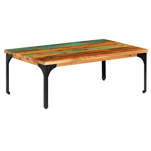 INLIFE Couchtisch 100x60x35 cm Altholz Massiv von INLIFE