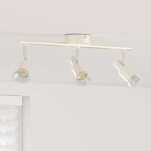 INLIFE Deckenstrahler Gebürstetes Nickel 39 x 10.5 x 10.5 cm Stahl,Heim & Garten,Beleuchtung,Flutlichter & Spotleuchten,Nickel,0.6 KG,4108209 von INLIFE
