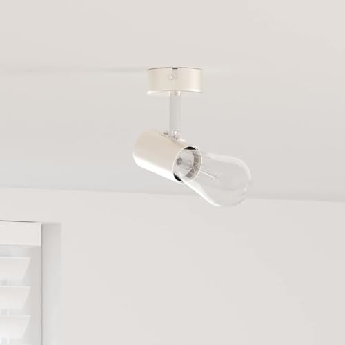 INLIFE Deckenstrahler Gebürstetes Nickel 6.5 x 6 x 11.5 cm Stahl,Heim & Garten,Beleuchtung,Flutlichter & Spotleuchten,Nickel,0.25 KG,4108178 von INLIFE