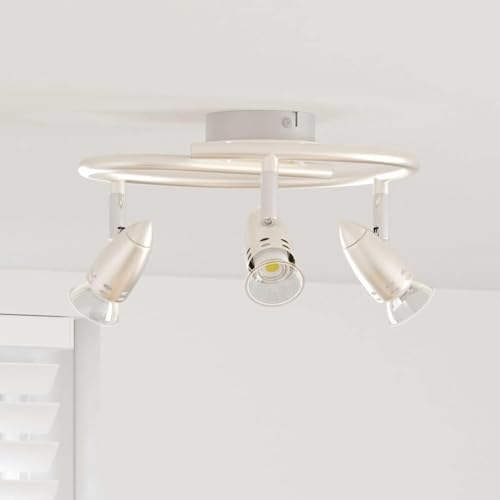 INLIFE Deckenstrahler Mattnickel 25 x 24 x 12 cm Stahl,Heim & Garten,Beleuchtung,Flutlichter & Spotleuchten,Nickel,0.75 KG,4108219 INLIFE Deckenstrahler Mattnickel 25 x 24 x 12 cm Stahl,Heim & Garten,Beleuchtung,Flutlichter & Spotleuchten,Nickel,0.75 KG,4108219 von INLIFE