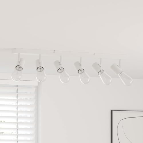 INLIFE Deckenstrahler Weiß 73 x 6.5 x 11.5 cm Stahl,Heim & Garten,Beleuchtung,Flutlichter & Spotleuchten,Weiß,1.25 KG,4108189 von INLIFE