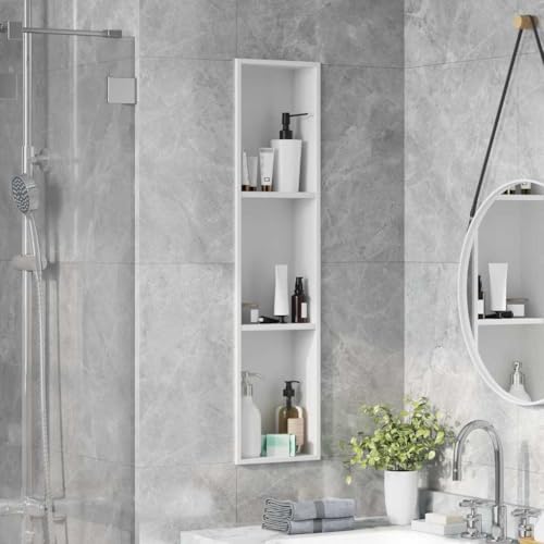 INLIFE Duschnische Weiß 90 x 20 x 9.5 cm Edelstahl,Heimwerkerbedarf,Sanitärbedarf,Zubehör für sanitäre Anlagen,Duschkabinen Zubehör,Duschwände,Weiß,3.65 KG,42012667 INLIFE Duschnische Weiß 90 x 20 x 9.5 cm Edelstahl,Heimwerkerbedarf,Sanitärbedarf,Zubehör für sanitäre Anlagen,Duschkabinen Zubehör,Duschwände,Weiß,3.65 KG,42012667 von INLIFE