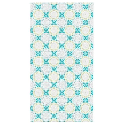 INLIFE Duschrollo 120x240 cm Stoffbreite 116 cm,Heim & Garten,Dekoration,Fensterdrapierung,Jalousien & Rollos,Blau,1 KG,4014882 von INLIFE